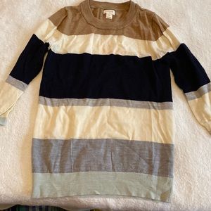 Jcrew striped sweater